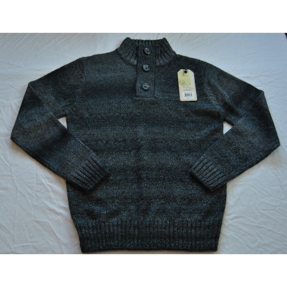Hudson & Barrow Dark Gray Sweater New W/ Tag
